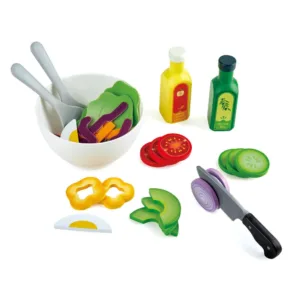 Set legume din lemn cu scai Hape Salad