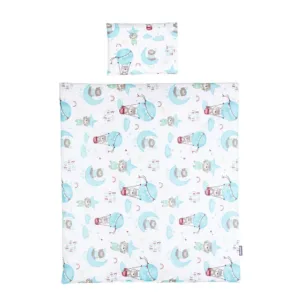 Set lenjerie 4 piese pentru tarc mic Chipolino Mini Bear