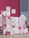 Set lenjerie 6 piese Bumbac Ranforce Baby 120x60 cm
