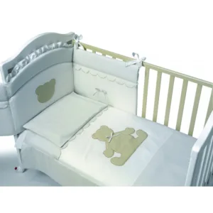 Set lenjerie de lux din bumbac cu broderie