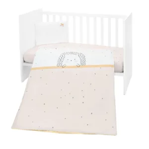 Set lenjerie de pat 3 piese Kikka Boo Hedge Hugs Roz