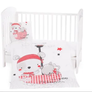 Set lenjerie de pat 3 piese Kikka Pirates