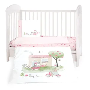 Set lenjerie de pat Kikka My Home 3 piese