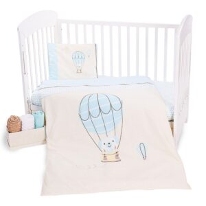 Set lenjerie de pat Kikka Puppy On Balloon