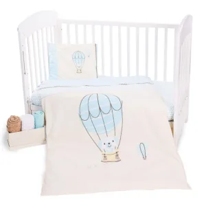 Set lenjerie de pat Kikka Puppy On Balloon