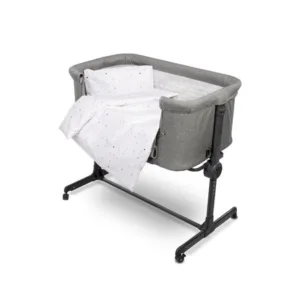 Set lenjerie de pat Lorelli cu 5 piese bumbac ranforce Eva Happy Friends Mint