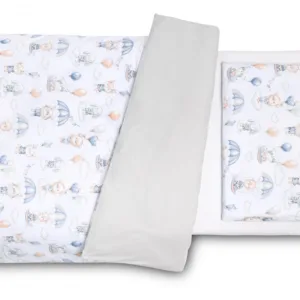 Set lenjerie de pat cu 2 piese Sensillo Zbor in Nori