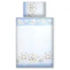 Set lenjerie din bumbac cu protectie laterala pentru pat bebelusi 120x60cm Teddy Bear Blue