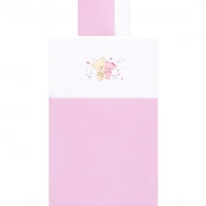 Set lenjerie pat 15 piese Jersey Za Za Pink