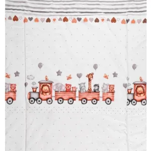 Set lenjerie pat 4 piese bumbac Ranforce