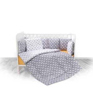 Set lenjerie pat 7 Piese Bumbac Ranforce Lorelli