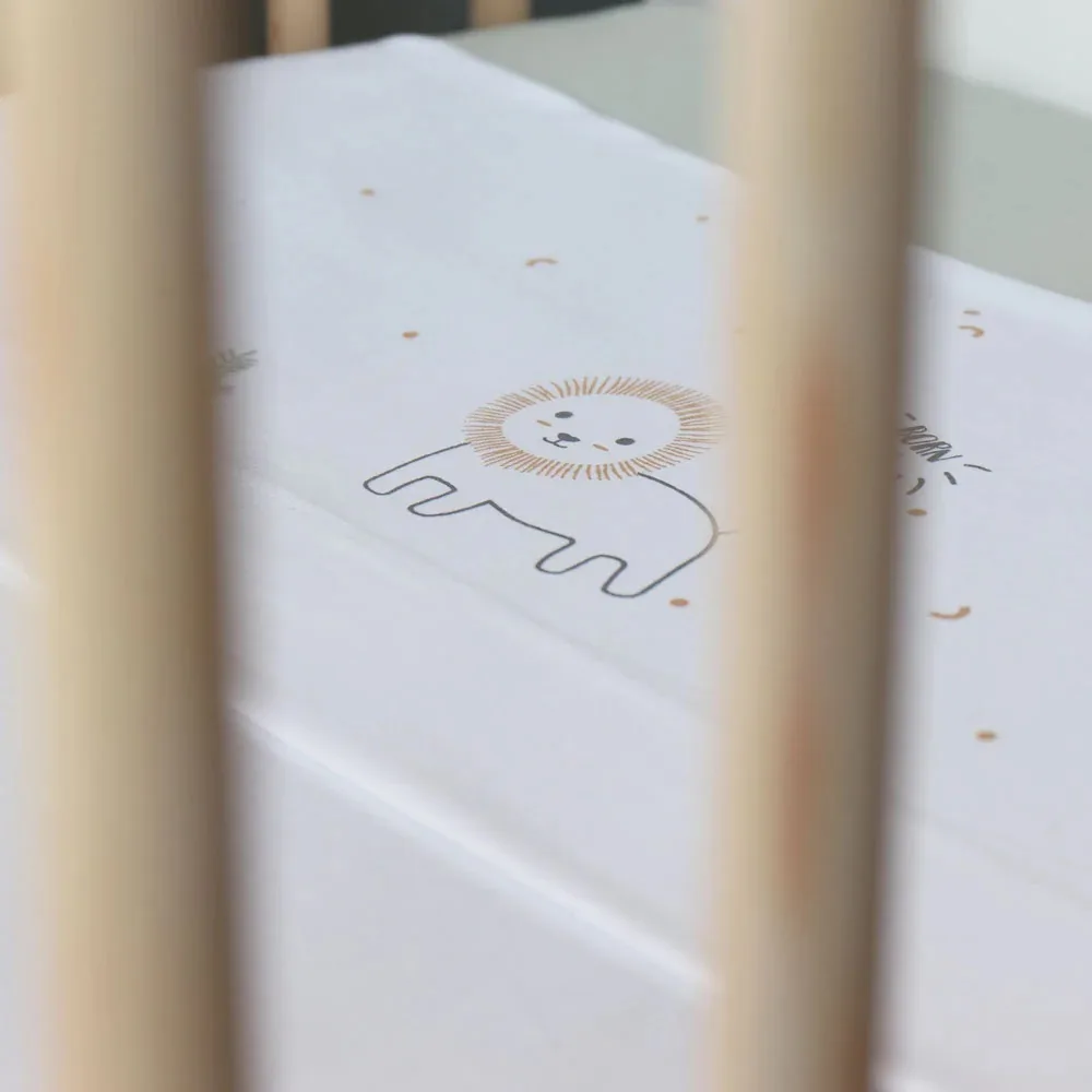 Set lenjerie patut cu 3 piese jersey Nairobi 60x120 cm bumbac