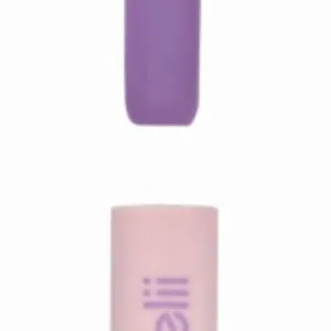 Set lingurita si furculita Melii pink-purple