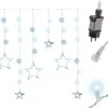 Set lumini tip cortina cu 138 LED-uri 2.5m Frozen White