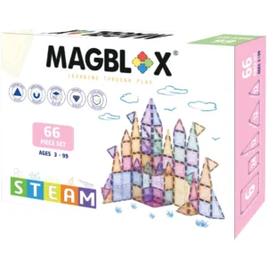 Set magnetic de constructie transparente