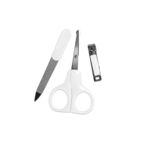 Set manichiura bebelusi 3 piese Lorelli Alb