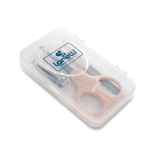 Set manichiura bebelusi cu cutie 3 piese Lorelli Roz