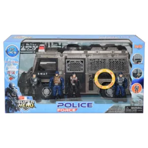 Set masina SWAT cu 4 figurine