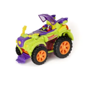Set masinuta cu 2 figurine SuperZings Monster Roller Raufacator