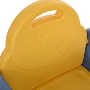 Set masuta 82.5 x 52 x 48.5 cm si 2 scaunele ergonomice cu spatar si manere laterale