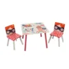 Set masuta cu 2 scaunele din lemn Ginger Home Super Girl