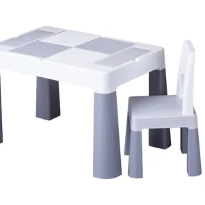 Set masuta cu scaunel Tega Baby Multifun Gri