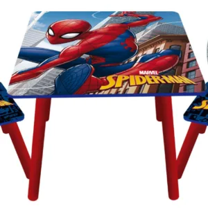 Set masuta si 2 scaunele Spiderman