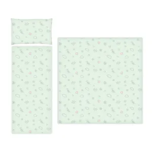 Set matlasat pentru carucior Lorelli Ranfors lamb green