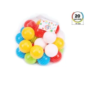 Set mingi colorate diametru 7 cm TechnoK 20 bucati