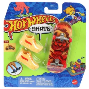 Set mini placa skateboard cu pantofi