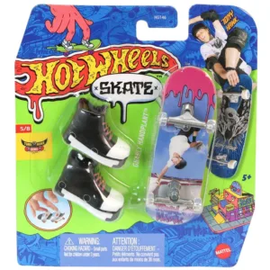 Set mini placa skateboard cu pantofi