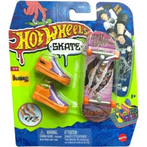 Set mini placa skateboard cu pantofi