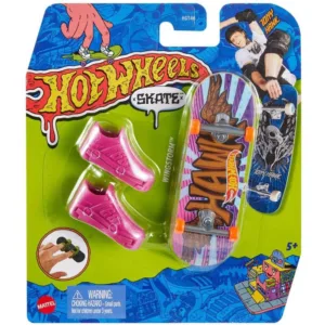 Set mini placa skateboard cu pantofi