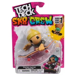 Set mini skateboard cu figurina
