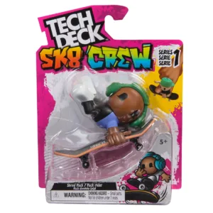 Set mini skateboard cu figurina