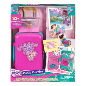 Set mini valiza si mini catelus
