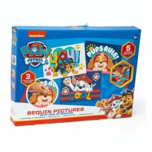 Set mozaic Paw Patrol cu paiete colorate