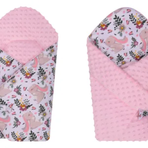 Set multifunctional complet pentru bebelusi cu 5 piese Minky Rabbit