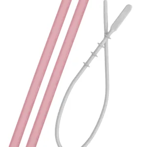 Set paie si perie Minikoioi 100 premium silicone pinky pink