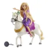 Set papusa Disney Princess Rapunzel si calul Maximus
