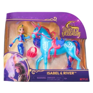 Set papusa Isabel si unicornul River
