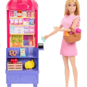 Set papusa cu accesorii Barbie Supermarket Teresa Recipe for Friendship