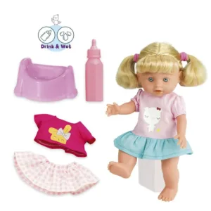 Set papusa fetita cu biberon si olita Le Petit Bebe