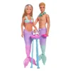Set papusi cu accesorii Simba Familia de Sirene