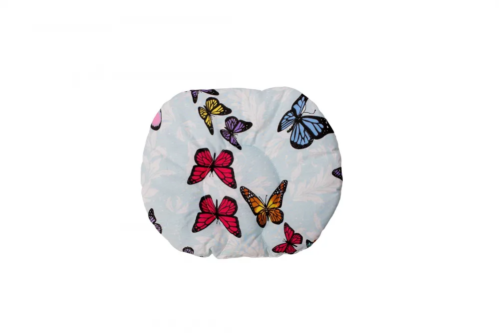 Set paturica si pernuta pentru formarea capului bebelusului SomnArt Fluturas