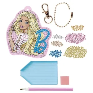 Set pentru decorat breloc Barbie cu strasuri