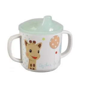 Set pentru masa melamina Girafa Sophie baloane cutie cadou