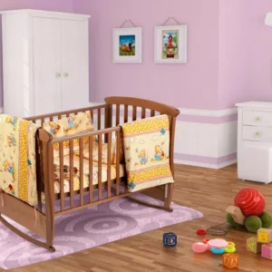 Set pentru patut Somnart Honey cearceaf cu elastic pentru saltea 120x60 cm