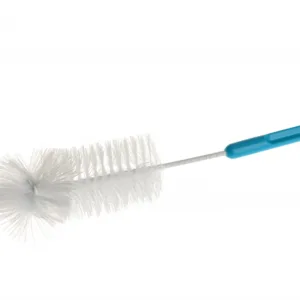 Set perii pentru biberoane si tetine Akuku Albastru cu agatatoare