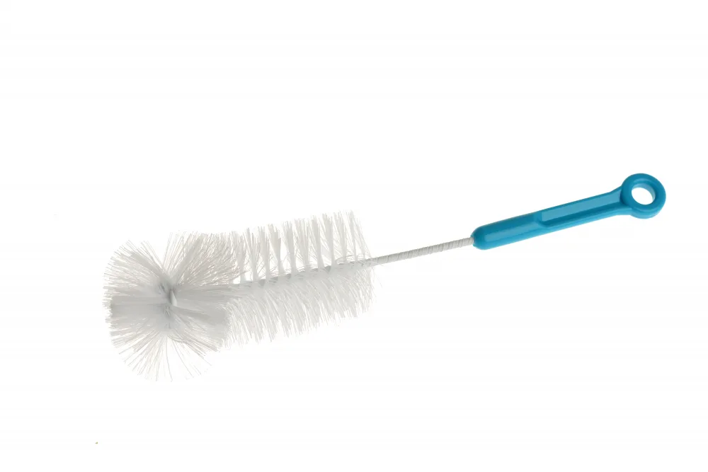 Set perii pentru biberoane si tetine Akuku Albastru cu agatatoare